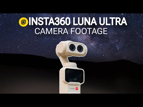 Insta360 Luna Ultra Camera Test Review & Video Footage