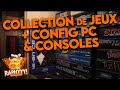 Collection de jeux  setup consoles  pc 2020