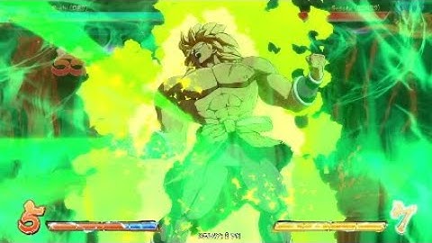 DBS Broly Energy combo! double super ToD DBFZ