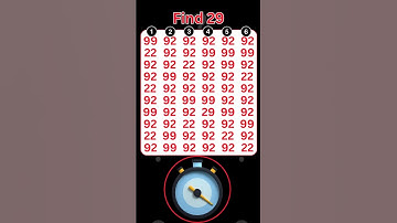Zoek de cijfers-uitdaging! Ga ervoor! #shorts