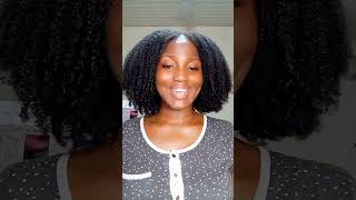 Natural Hair Wash n go routine: Product combo update #curlyhairgoals #washngo