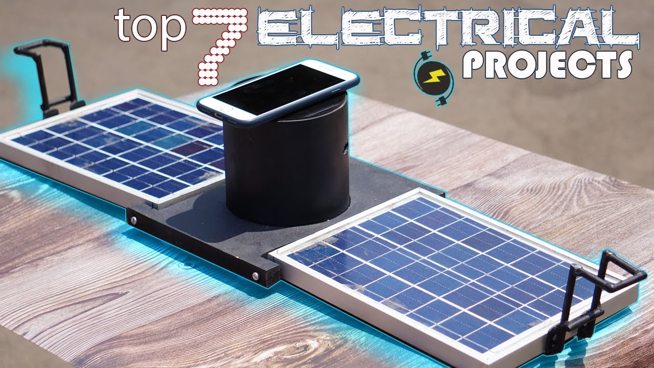 Top 7 Electrical Engineering Projects 2022  DIY Electrical Ideas
