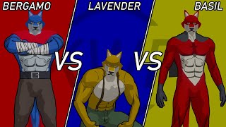 Bergamo Vs Lavender Vs Basil