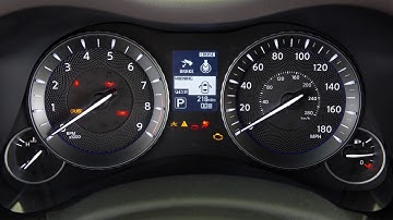 2017 INFINITI Q70 HEV - Warning and Indicator Lights