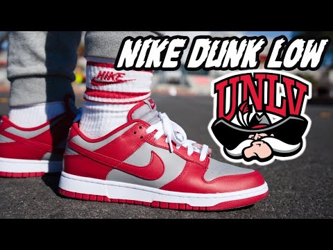 dunk low sp unlv 2021 on feet