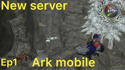 New start on a new server ark mobile  official  pvp ep1