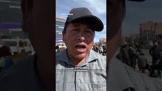 Bolivian protesters block roads, demand president's resignation