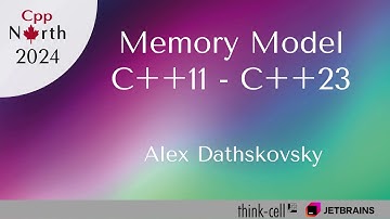 C++ Memory Model: from C++11 to C++23 -  Alex Dathskovsky