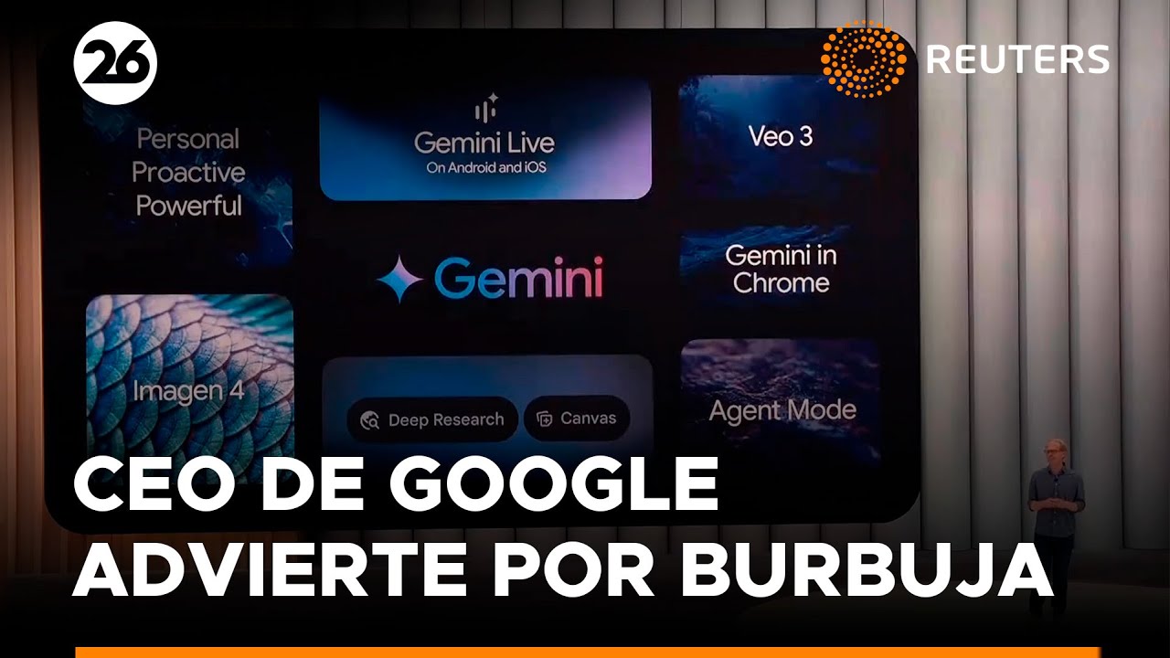 Ни одна компания не застрахована, если пузырь искусственного интеллекта лопнет, заявил генеральны...