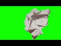 [4K] Paper Transitions - Green Screen