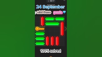 1💎 24 Sep how to solve mini game PUZZLE in hamster Kombat 100% solve mini game today