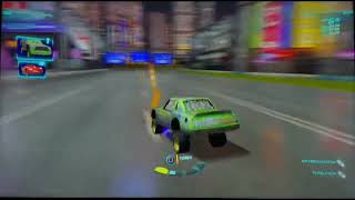 Cars 2 The Video Game On Ps3 Chick Hicks - Ginza Sprint 9 Laps