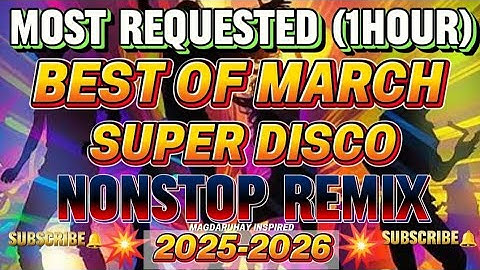 💥BEST DISCO SUPER NONSTOP REMIX | 1HR MOST REQUESTED DISCO PARTY 🦋 2025-2026🦋