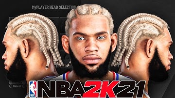 *New* Best DRIPPY FACE CREATION TUTORIAL IN NBA 2k21! LOOK LIKE A DEMIGOD