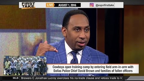 Stephen A. Smith Calls Out Insincerely Dallas Cowboys!
