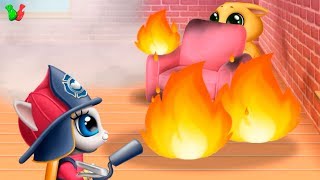 Учим Профессии Пожарник Спасаем Животных Игра для Детей Учим Профессии Пожарник Спасаем Животных Игра для Детей
