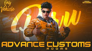 Advance Custom | Bgmi Live Custom Room | A5 Royal Pass Giveaway | Face Cam Reaction #bgmicustom