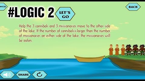 river crossing iq game solution/ chapter 1 - logic 2 solution#puzzleversity#rivercrossing#solution