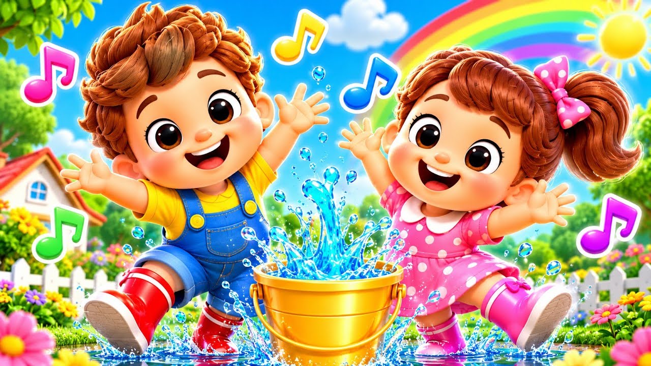 “Jack and Jill Nursery Rhyme | Sing Along Kids Song with Cute 3D ...