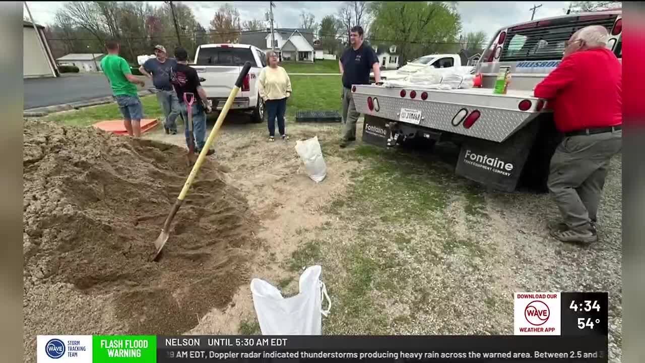 Flooding preps and storm clean up setup - YouTube