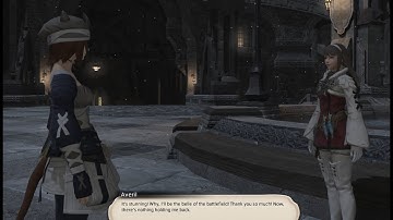 FFXIV "Never Leave without a Good-bye" WVR 60 Job Quest