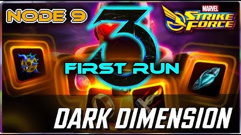 Dark Dimension 3 | Node 9 | Complete Walk Through | Marvel Strike Force | MSF | DD3