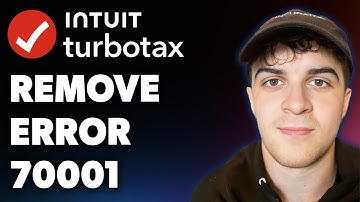 How to Remove Turbotax Error 70001 – Customer Support (Full 2025 Guide)