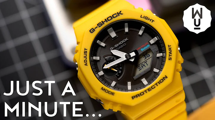 Just a Minute... "Casioak" G-SHOCK GA-B2100 Tough Solar Watch Overview | Windup Watch Shop