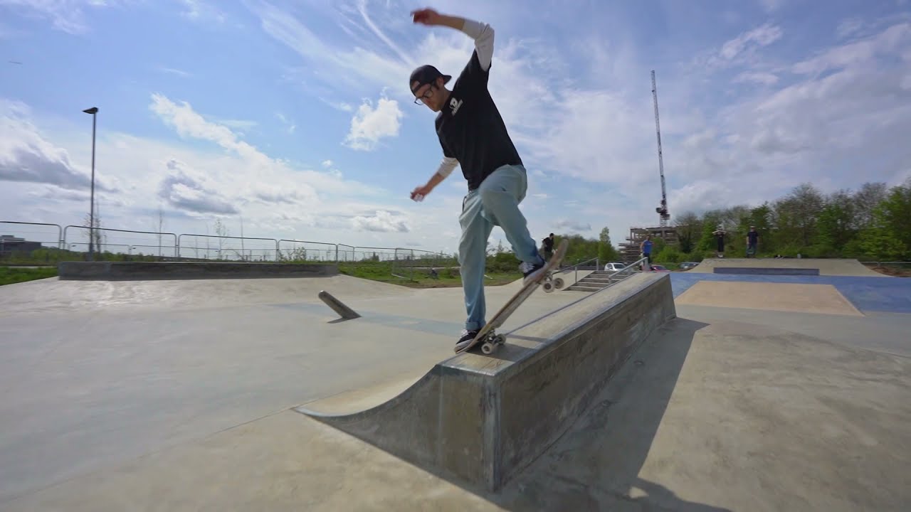 Trumpington skatepark, Cambridge