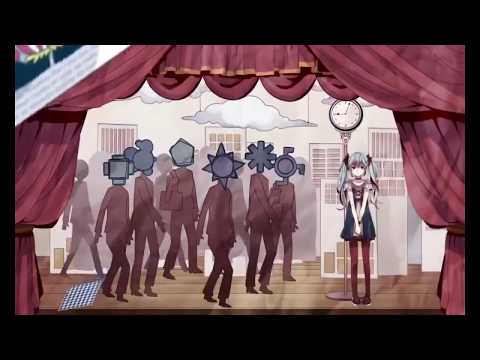 HATSUNE MIKU からくりピエロ Karakuri Pierrot 【waifu2x upscale 1080p】