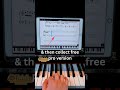 Recognize This Song? 🎹 It Turns Into Sheet Music 😳 #pianopractice #piano #music #pianotutorial