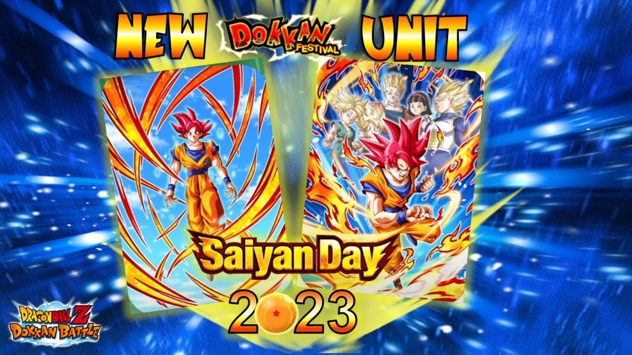 2023 Dokkan saiyan day 2022 can make 