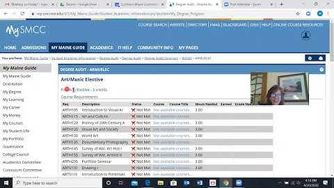 SMCC Degree Audit
