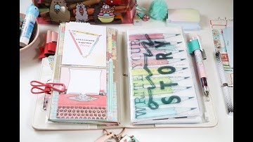 DIY Shaker Dashboard + Pocket Folders for Standard size Traveler