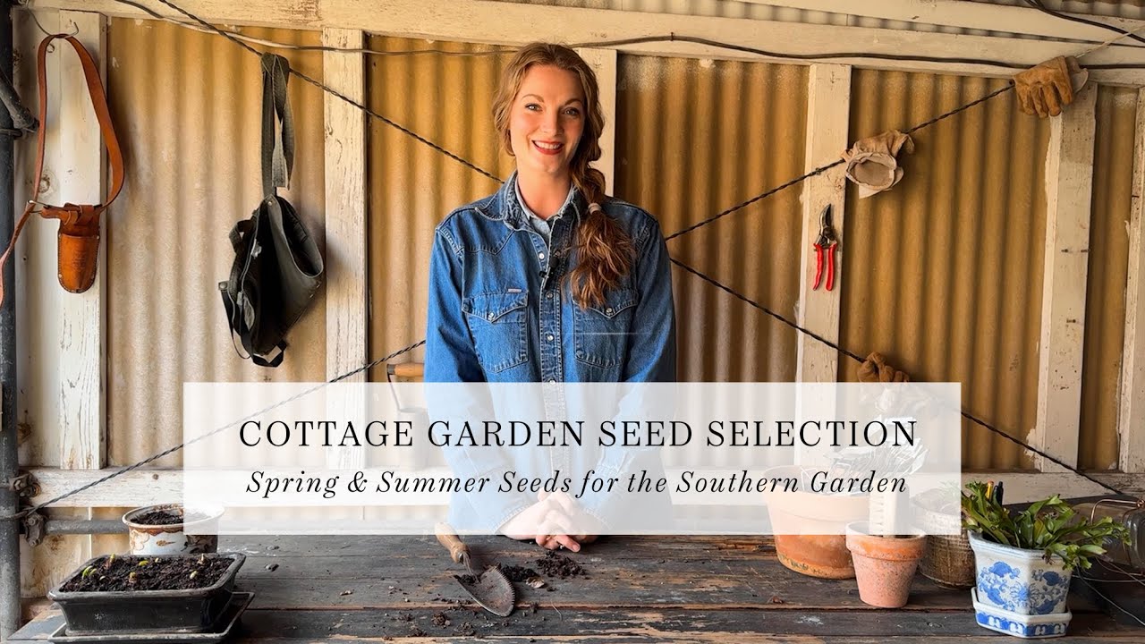 Spring Cottage Garden Seed Planning