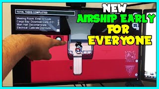 PLAY AIRSHIP Map EARLY In Among Us! *Tutorial* (The AIRSHIP EARLY) *SOLO And EASY* For EVERYONE!