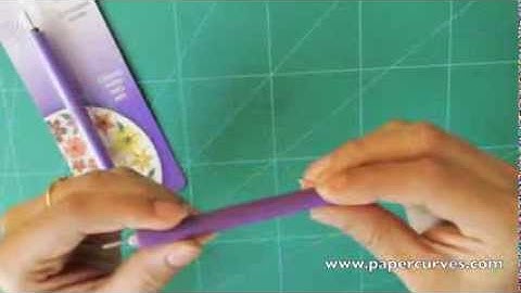 How to Use a Quilling Slotted Tool