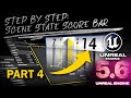 Broadcast Score Bar with Unreal Engine Motion Design Scene State - Step By Step Part 4