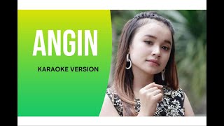 ANGIN-TASYA ROSMALA  KARAOKE VERSION