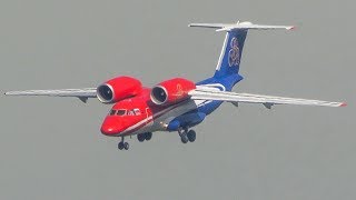 ANTONOV AN74 nose down LANDING  The weirdest plane in the world? (4K)