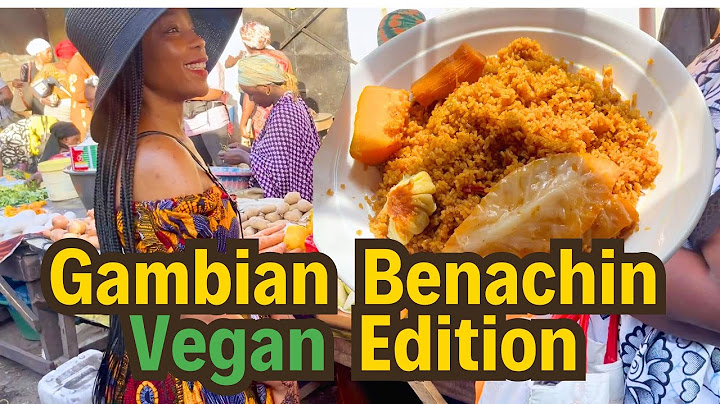 How to Cook Benachin in Gambia | Vegan Jollof Rice with MyGambia