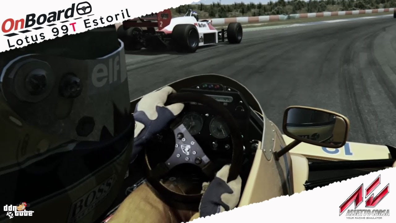 Assetto Corsa Mixed Reality Ayrton Senna Lotus 99t Skin 1987 Onboard Cam At Estoril Youtube