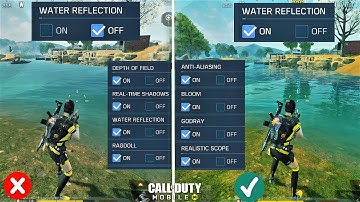 TOP 6 Graphics Settings Explained In Call Of Duty Mobile Battle Royale (GODRAY,Bloom,Real Shadows)