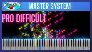 Out Run 3D PIANO - Master System - [PRO DIFFICULT]