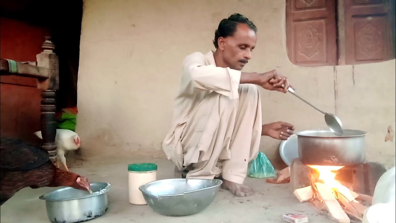 Pakistan Rafiq Cook Pakistan village / cooking vlog video hamare sham ki Routine / cooking ...