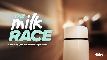 The Milk Race: Fast & Easy Formula Feeding in Under 2 Minutes 🍼⚡ | Nuby UK RapidCool & RapidTeam
