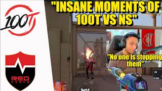 FNS react to INSANE MOMENTS OF 100T VS NS | EWC 2026 |
