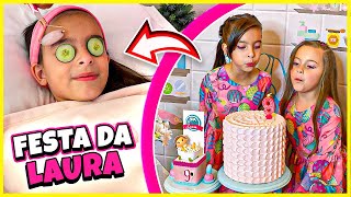 Festa De Aniversário Surpresa - Spa Da Laura Jéssica Godar E Laurinha E Helena E Gabriel