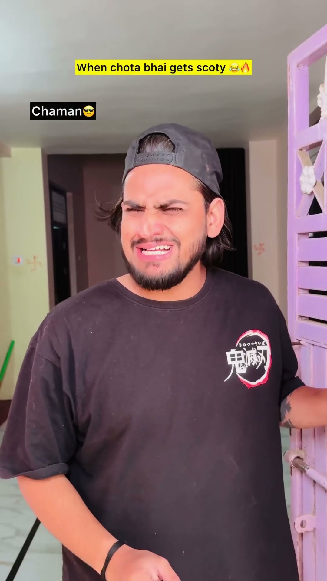When chota bhai gets scoty ??| indian family #shorts #indian #chotabhai  #chaman #relatable