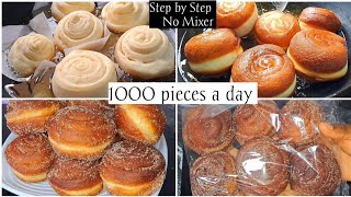 New Doughnuts Recipe! 1000 pieces sold around the world in a day 🍩